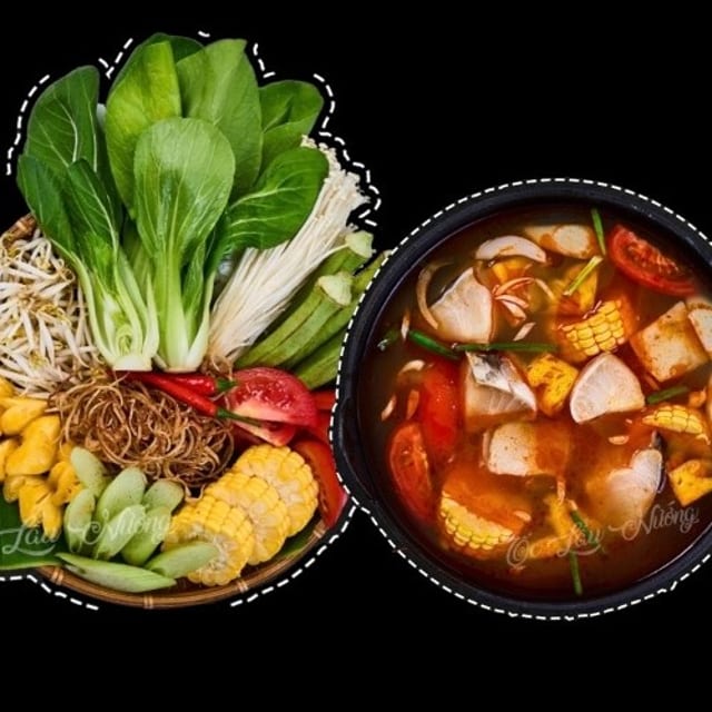Lẩu Cá Tầm / Sturgeon Hotpot.
