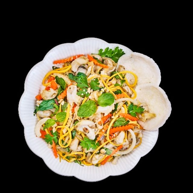 Gỏi Ốc Giác / Vietnamese Conch Salad.