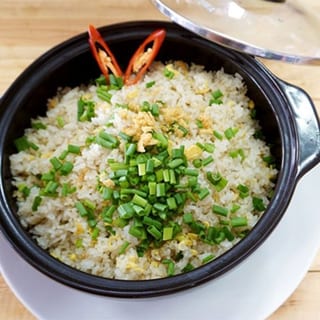 Salted Fish Fried Rice / Com Chien Ca Man (Tray) 