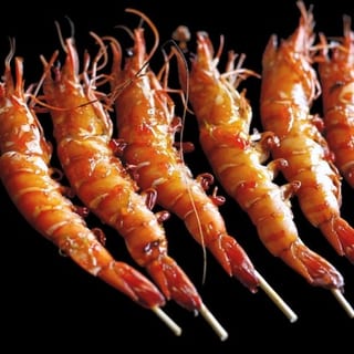 Tom Nướng Muối Ớt / Grilled Salt & Chili Sauce