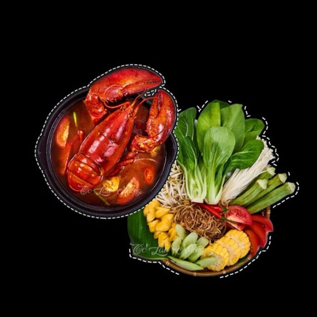 Lấu Tôm Hùm / Lobster Hotpot.