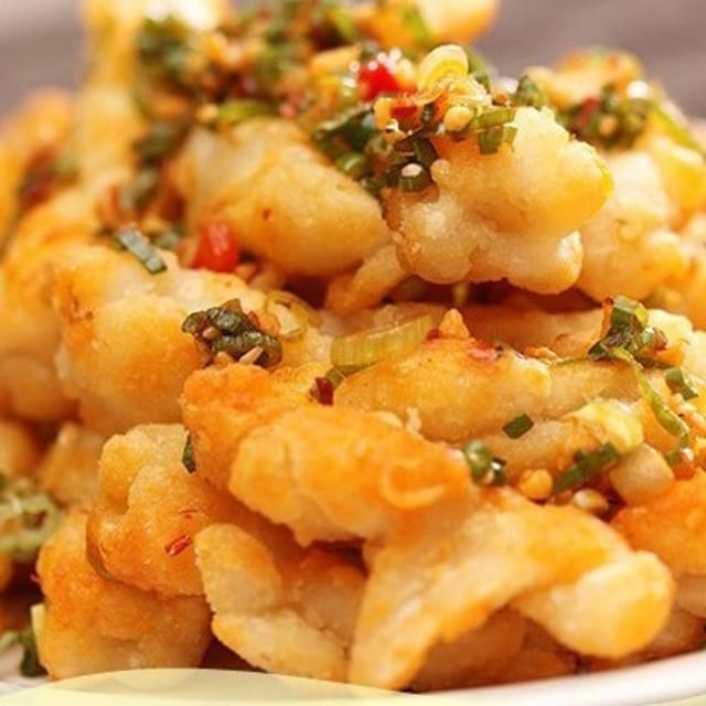 Mực Nang Rang Muối / Salt & Pepper squid.