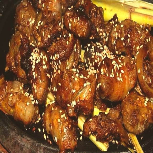 Dê Nướng / Grilled Goat Meat.