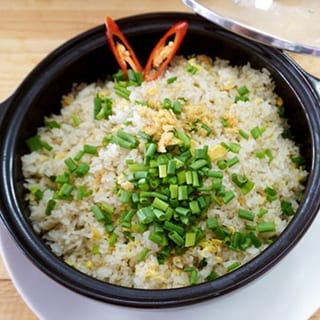 Salted Fish Fried Rice / Com Chien Ca Man (Tray)