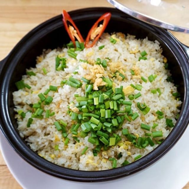 Salted Fish Fried Rice / Com Chien Ca Man (Tray).