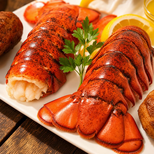 Lobster Tails (2PCS) / Duoi Tom Hum.