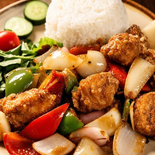 Cá Hồi Lúc Lắc / Shaking Salmon