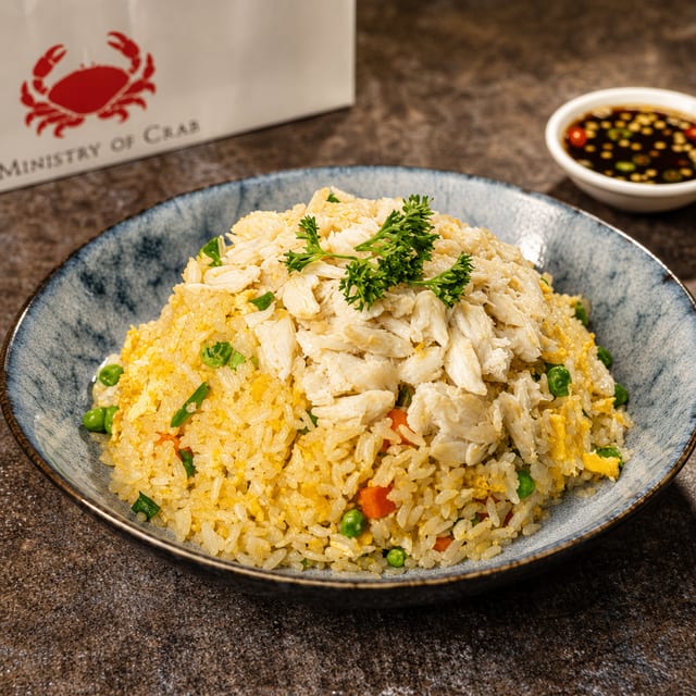 Cơm Chiên Cua / Crab Fried Rice.