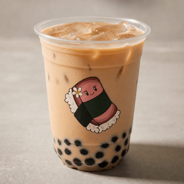 Jasmine Milk Tea.