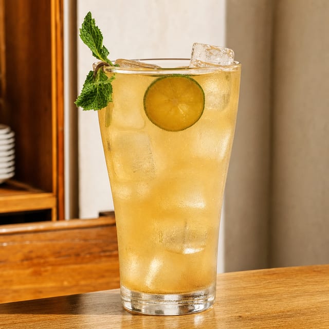 Chanh Xí Muội / Lime Soda with Sour Plum.