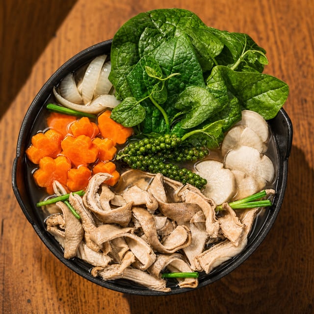 Lẩu Bao Tử Hầm Tiêu / Pork Stomach and Peppercorn Hotpot.