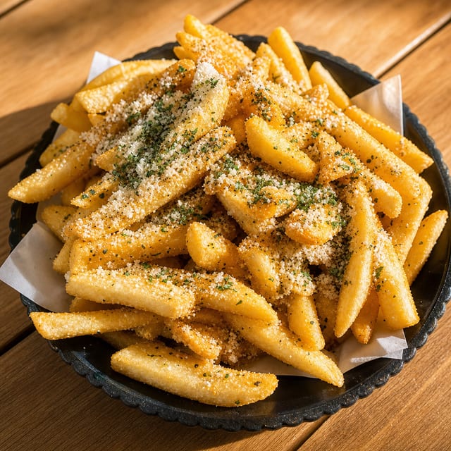 Garlic Fries / Khoai Tây Chiên Tỏi.