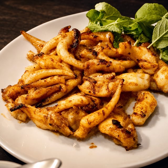 Mực Nang Nướng / Grilled Squid.