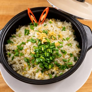 Salted Fish Fried Rice / Com Chien Ca Man (Tray) 
