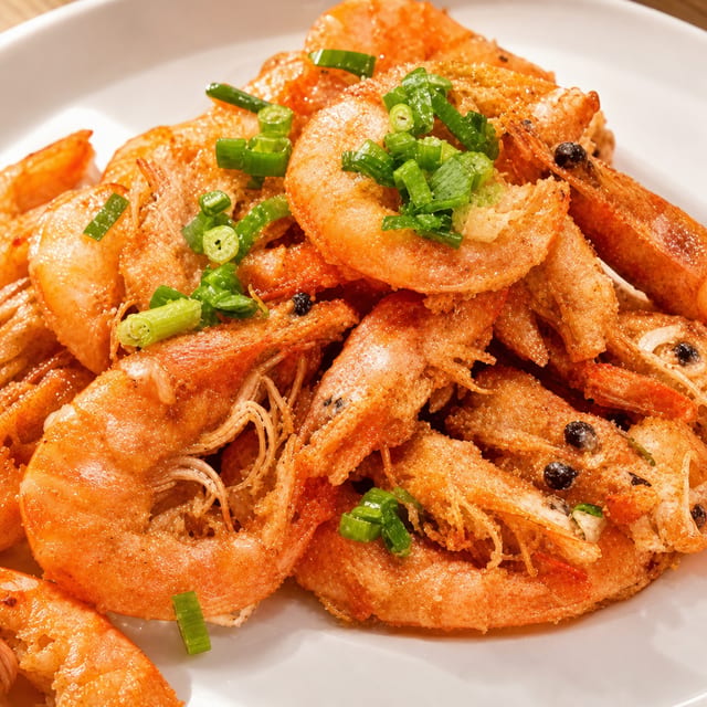 Tom Rang Muối / Salt & Pepper Shrimp.
